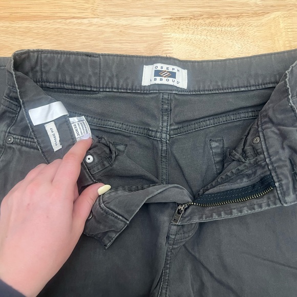 Joseph Abboud dark green classic fit pants 30x32 men’s - Picture 2 of 3